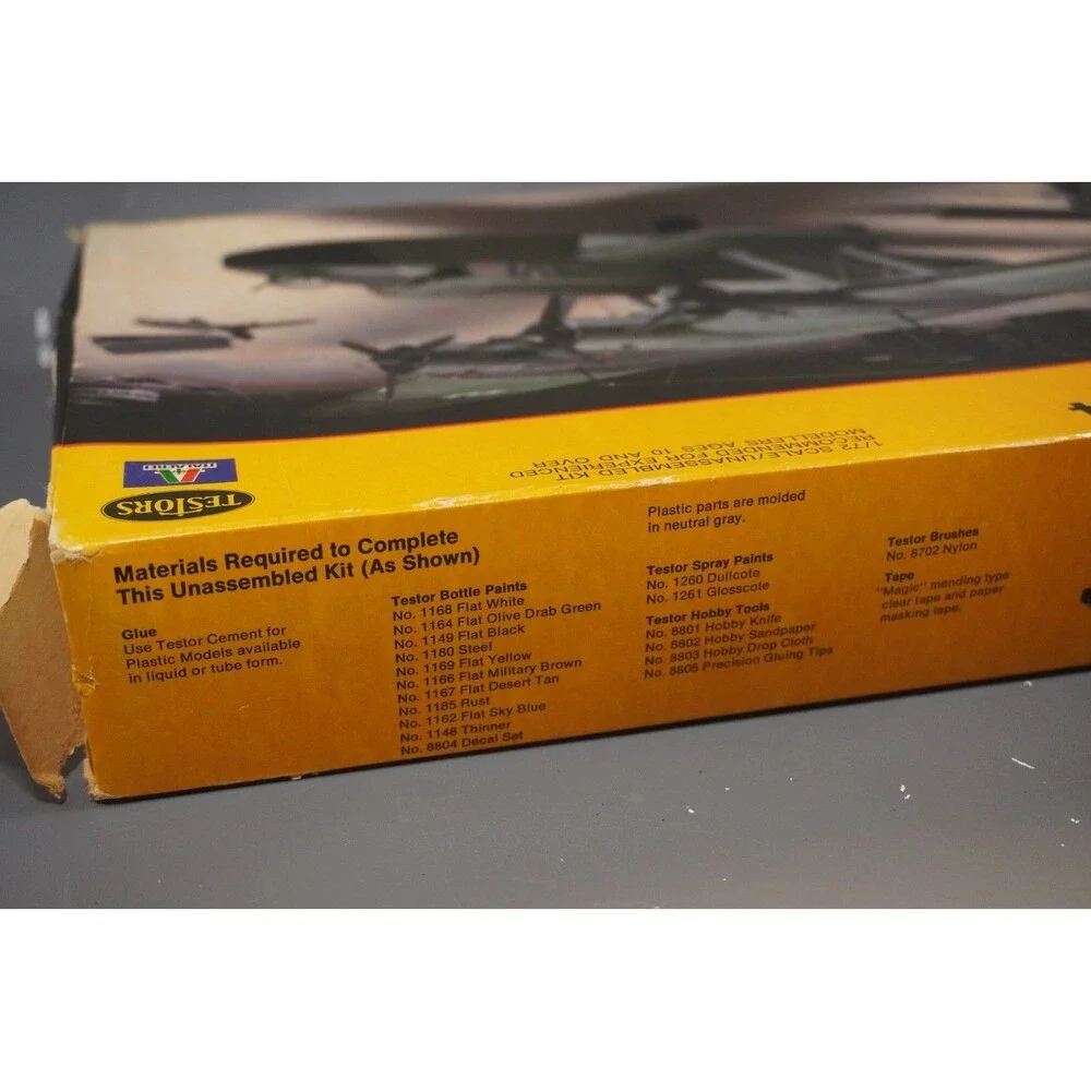 Vintage Testors 1/72 Scale Dornier Do 24 German Flying Boat Model Kit 868 New